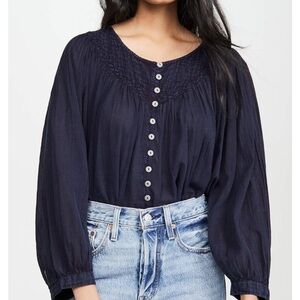 Free People Women's Cool Meadow Button Down